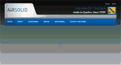 Desktop Screenshot of airsolid.ca
